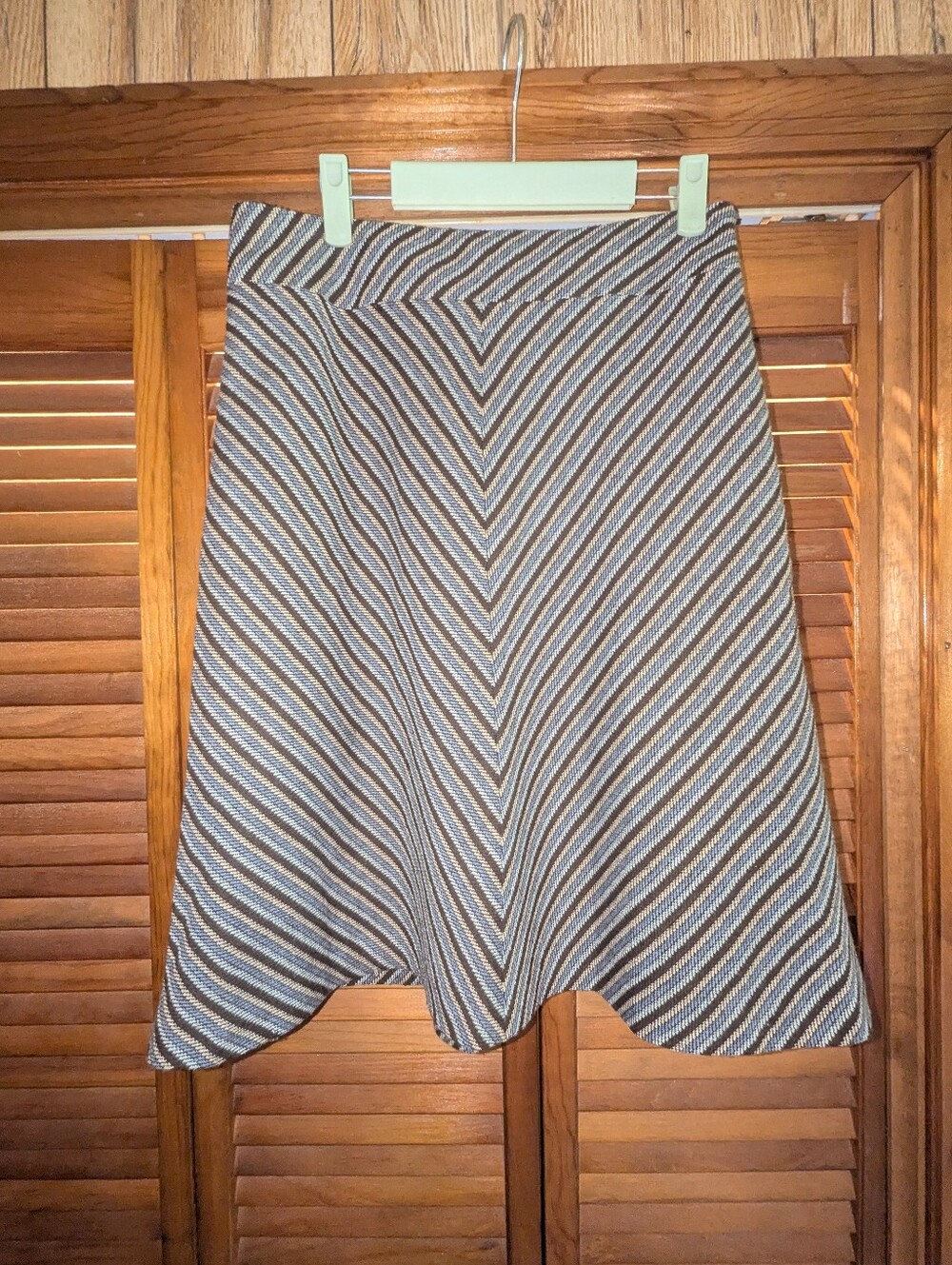 Wool Blend Boho Fall Academia Skirt